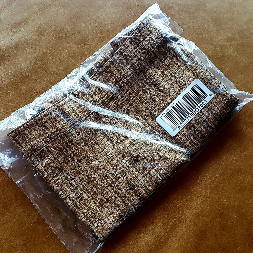 KELLY by Clinton Kelly Pencil Skirt Neutral Easy Care - Reg 14 - Picture 4 of 16